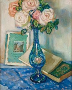 Vase de roses